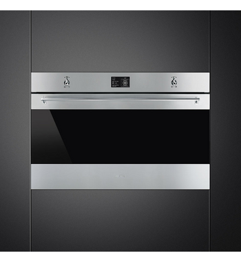 Smeg 90cm Classic Aesthetic Pyrolytic Built-In Oven SFP9395X1