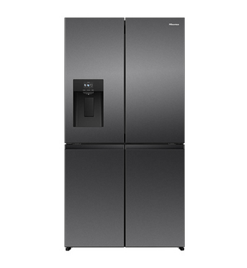 Hisense 615L PureFlex French Door Fridge with Ice and Water Dispenser Dark Stainless HRCD615TBW – product image
