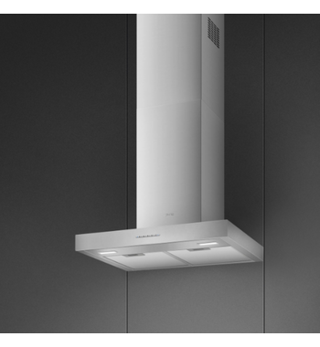 Smeg 60cm Wall Mount Stainless Steel Canopy Rangehood KBTAU600XE
