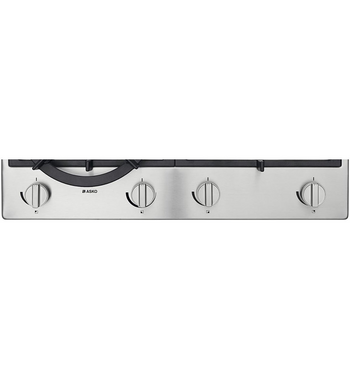 ASKO 60cm Natural Gas Cooktop with Super Flex Wok Burner Stainless Steel HG1666SD