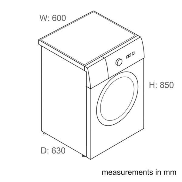 AEG LF8E8411A 8kg 8000 Series Front Load Washing Machine — product image 7