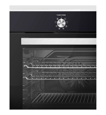 Haier 90cm Built-In MultiFunction Oven Black HWO90S10EX2