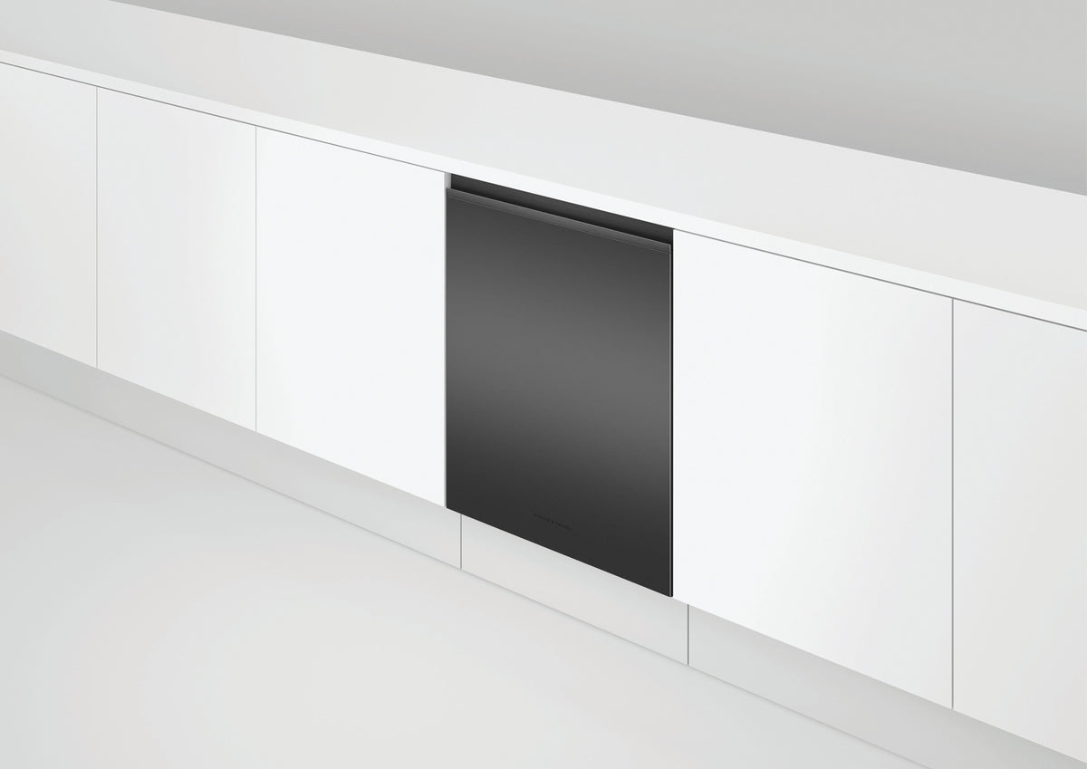 Fisher & Paykel Series 9 Contemporary Built Under Dishwasher with Sanitise Black DW60UNT4B2