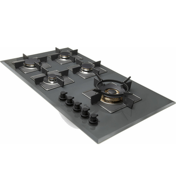 ILVE 90cm Grigio Lusso Natural Gas Cooktop ILGV905 – gallery image 2