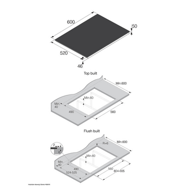 ASKO 60cm Series 5 4 Zone Induction Cooktop Matte Black HI5643FMG1