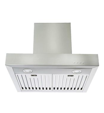 Euromaid 60cm Stainless Steel Canopy Rangehood INLC60