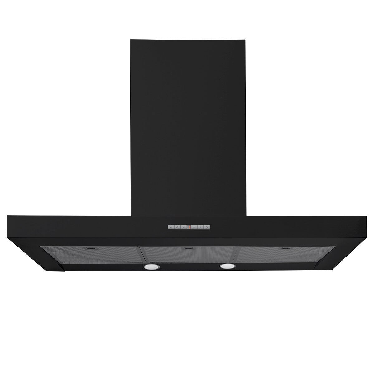 DeLonghi 90cm Canopy Rangehood Black Anthracite DESIGMA901BK