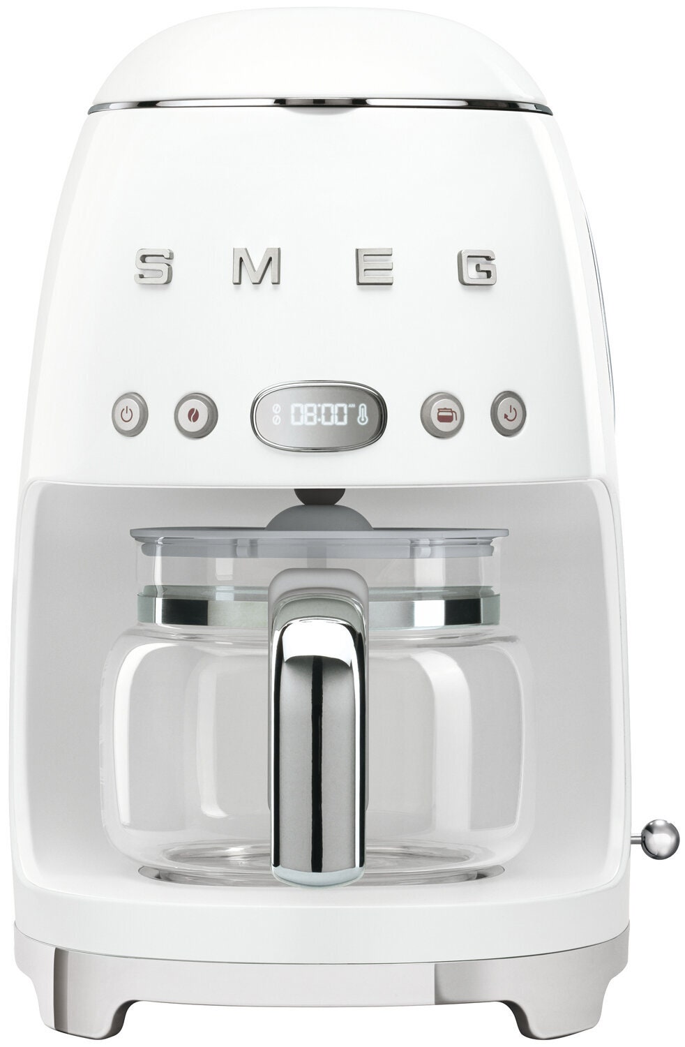 Smeg 50s Retro Style Drip Filter Coffee Machine White DCF02WHAU