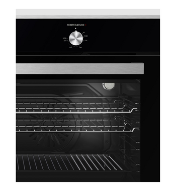 Haier 90cm Built-In MultiFunction Oven Black HWO90S10EX2