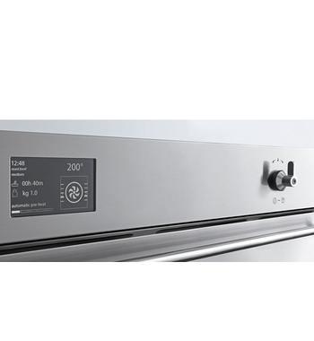 Smeg 90cm Classic Aesthetic Pyrolytic Built-In Oven SFP9395X1