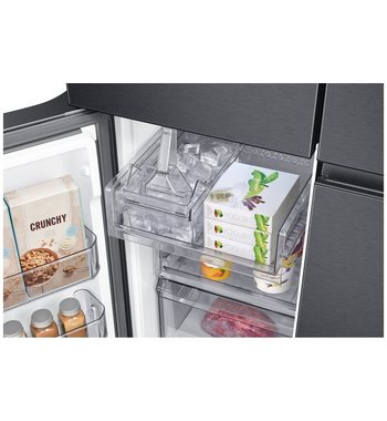 Samsung 648L 4 Door French Door Frost Free Fridge Black SRF7400BB