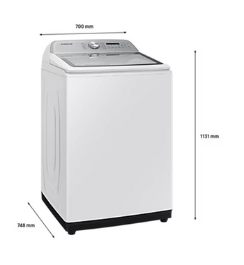 Samsung 12kg Top Load Washing Machine WA12A8376GW – image 7