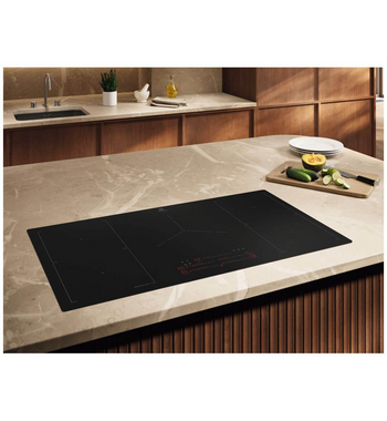 AEG 80CM 5 Zone Induction Cooktop with CookSmart Touch NIH85M30FB