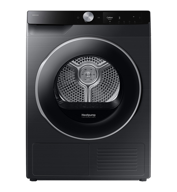 Samsung 9kg Smart Heat Pump Dryer Black DV90T6440LB