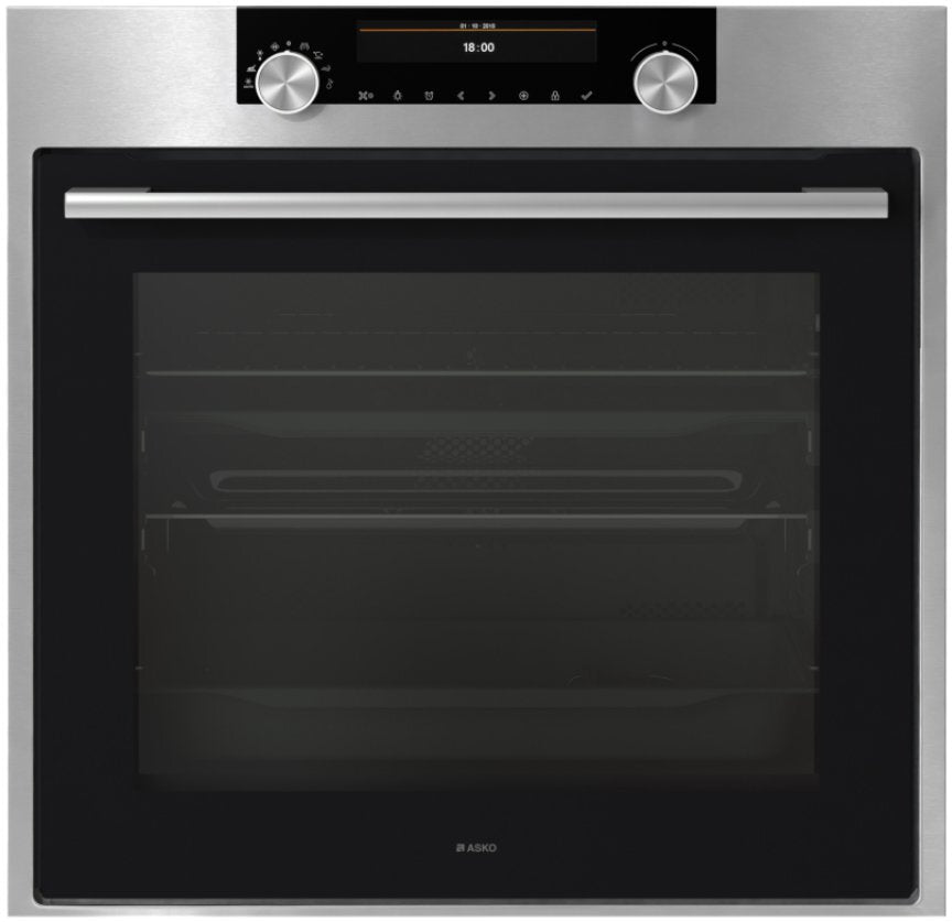 ASKO 60cm Pyrolytic Craft Built-In Oven - Stainless Steel OP8687S