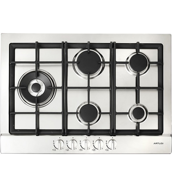 Artusi 70cm Maximus Series Natural Gas Cooktop AGH70XFFD