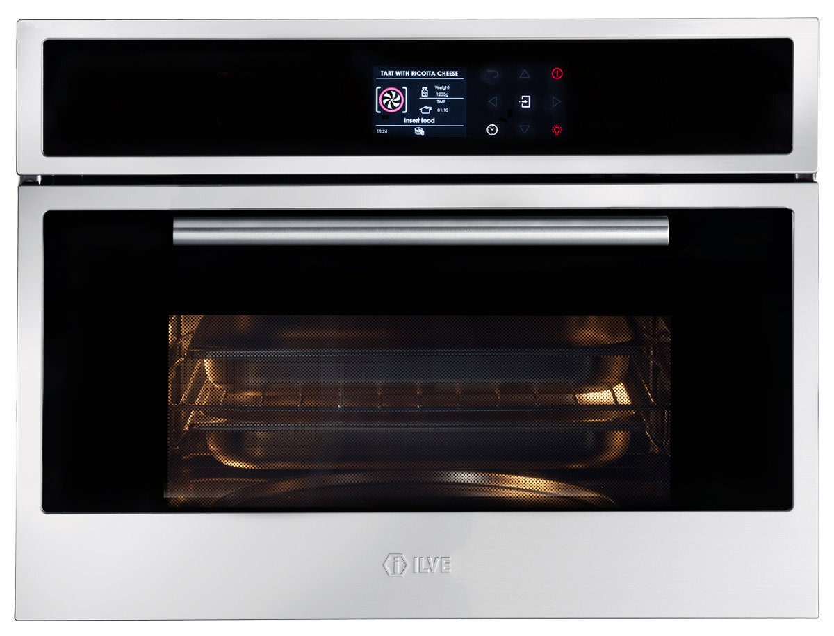 ILVE ILCS45X 45cm Compact Built-In Combi-Steam Oven
