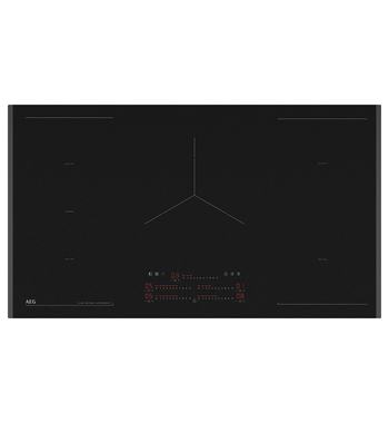 AEG 90cm 6000 Series SaphirMatt Induction Cooktop with FlexiBridge NIK95I00FZ – product image