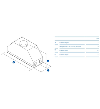 Haier 90cm Integrated Insert Black Undermount Rangehood HPH90ILB2 – gallery image 3