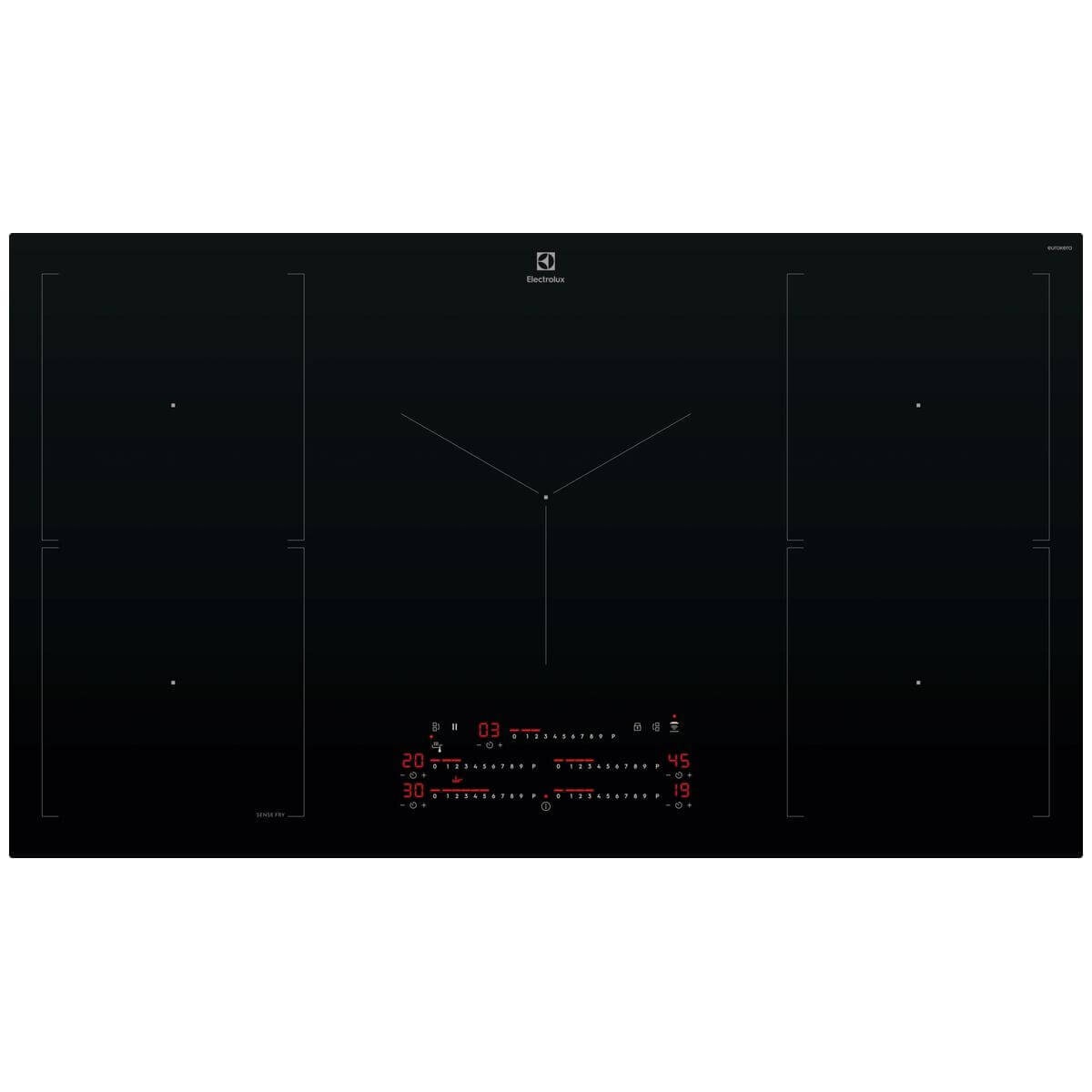 Electrolux 90cm Series 700 Induction Cooktop with SenseFry EHI9575BF — product image 1