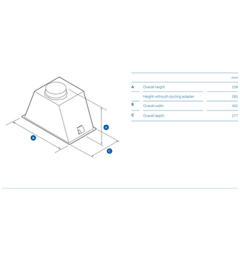Haier 60cm Stainless Steel Integrated Insert Undermount Rangehood HPH60ILX2 – image 2