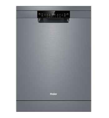 Haier 60cm Freestanding Dishwasher Satina Silver HDW15F2S1 – product image