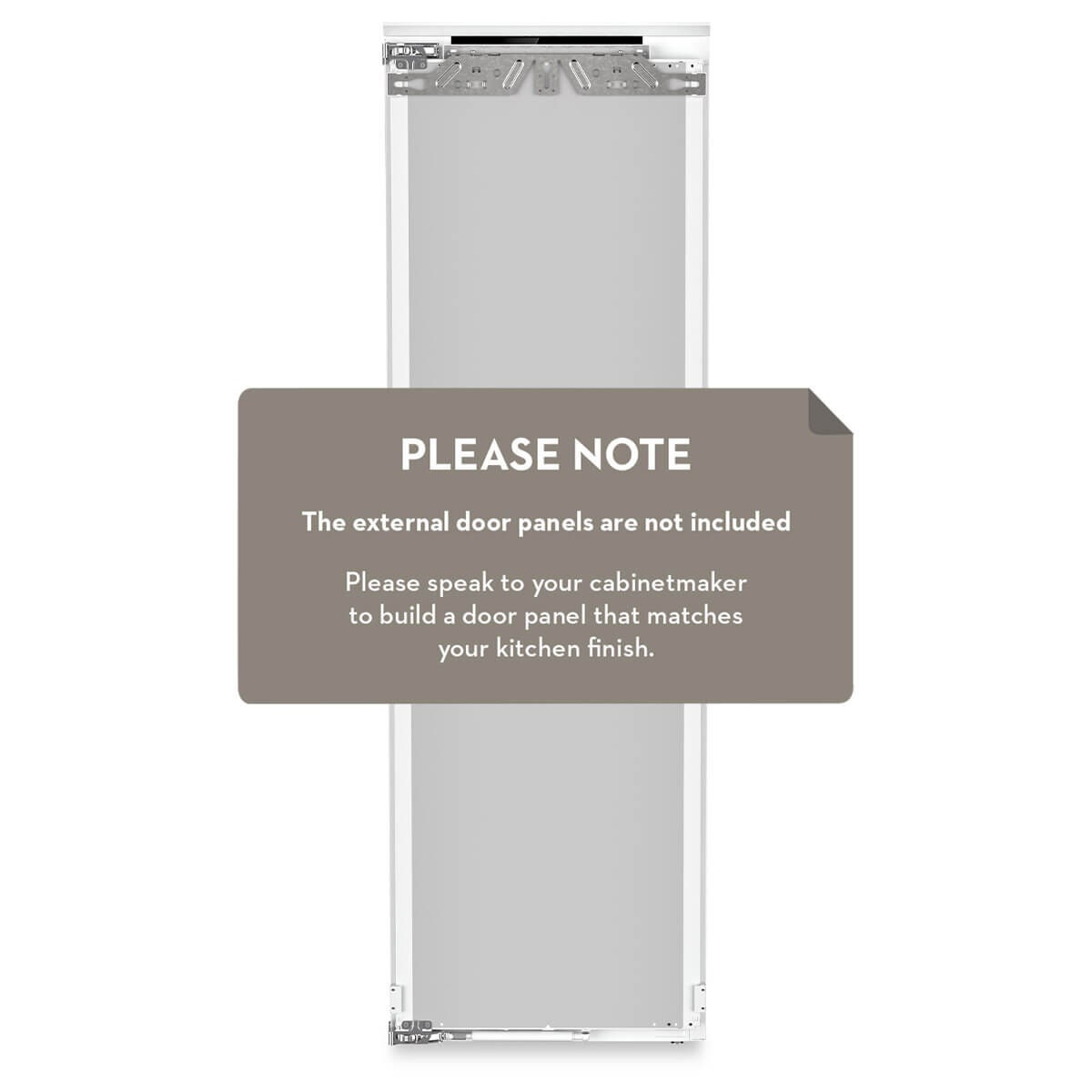 Liebherr Peak Series 213L Integrated Upright Freezer with NoFrost Left Hinge SIFNH5188LH