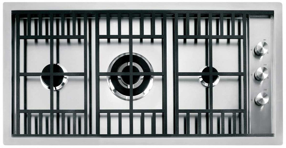 Barazza LABH900-3NG 90cm Lab Natural Gas Cooktop