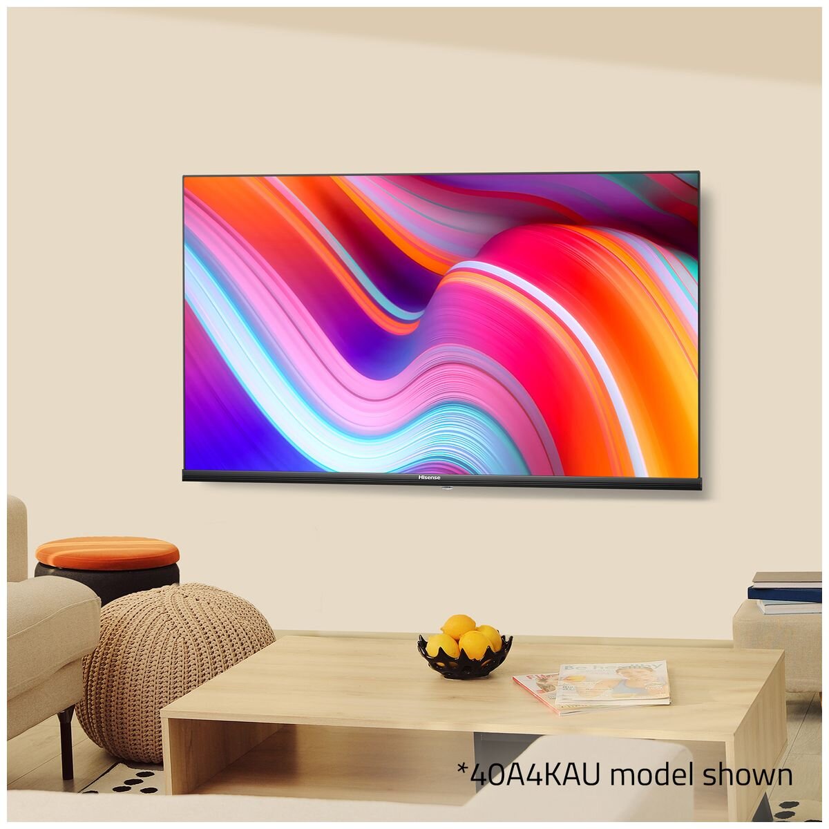 Hisense 32 Inch A4K HD Smart LED TV 32A4KAU