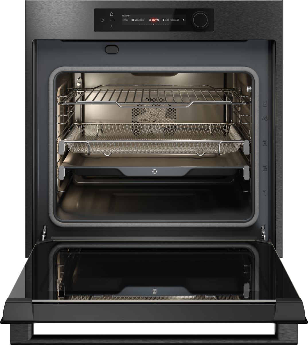 ASKO 60cm Pyrolytic Oven OTP66BSH Black