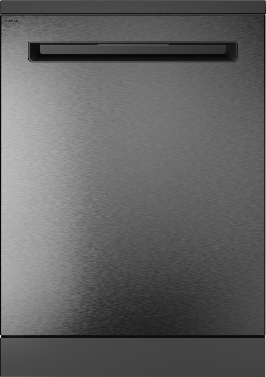ASKO HDFS143B.BS 60cm Freestanding Dishwasher Black Steel