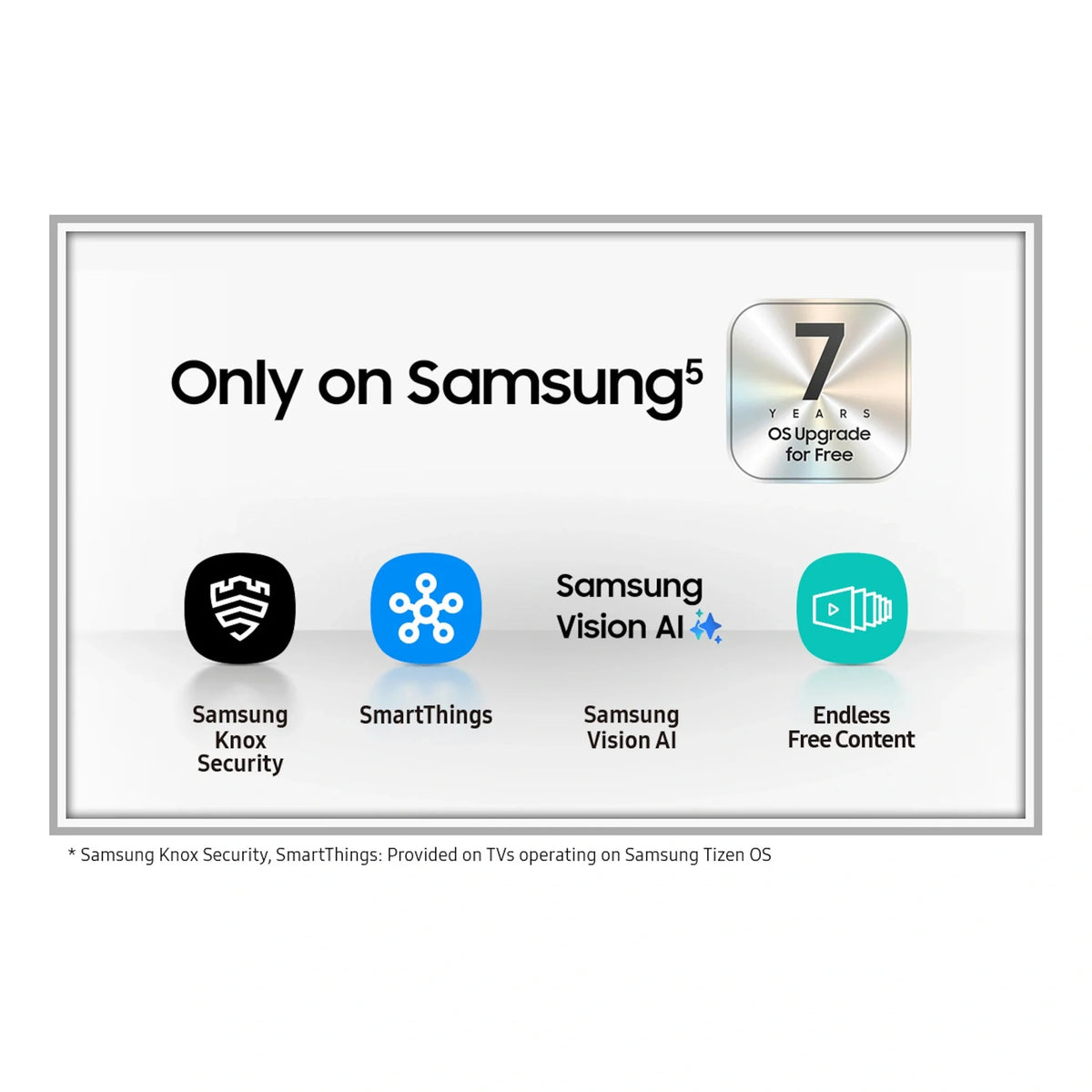 Samsung 55 Inch Neo QLED Mini LED 4K Smart TV QA55QN70F