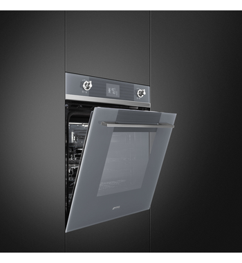 Smeg 60cm Linea Aesthetic Thermoseal Pyrolytic Built-In Oven SFPA6102TVS – gallery image 2