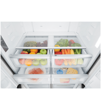 Westinghouse 564L French Quad Door Refrigerator with Water Dispenser Stainless Steel WQE5660SA