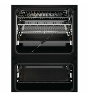 Electrolux 60cm Pyrolytic Dark Stainless Steel Double Oven with Steambake EVEP626DSE – gallery image 2