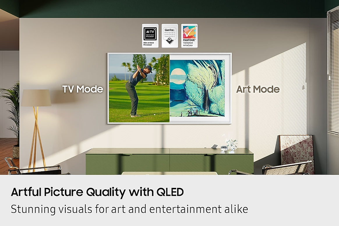 Samsung 65 Inch The Frame QLED 4K Smart TV QA65LS03FAW