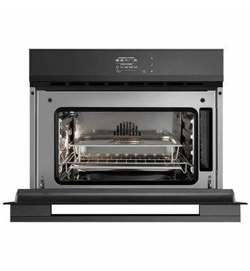 Fisher & Paykel Series 9 60cm Minimal Compact Built-In Combi-Steam Oven Black OS60NDBB1 – gallery image 2