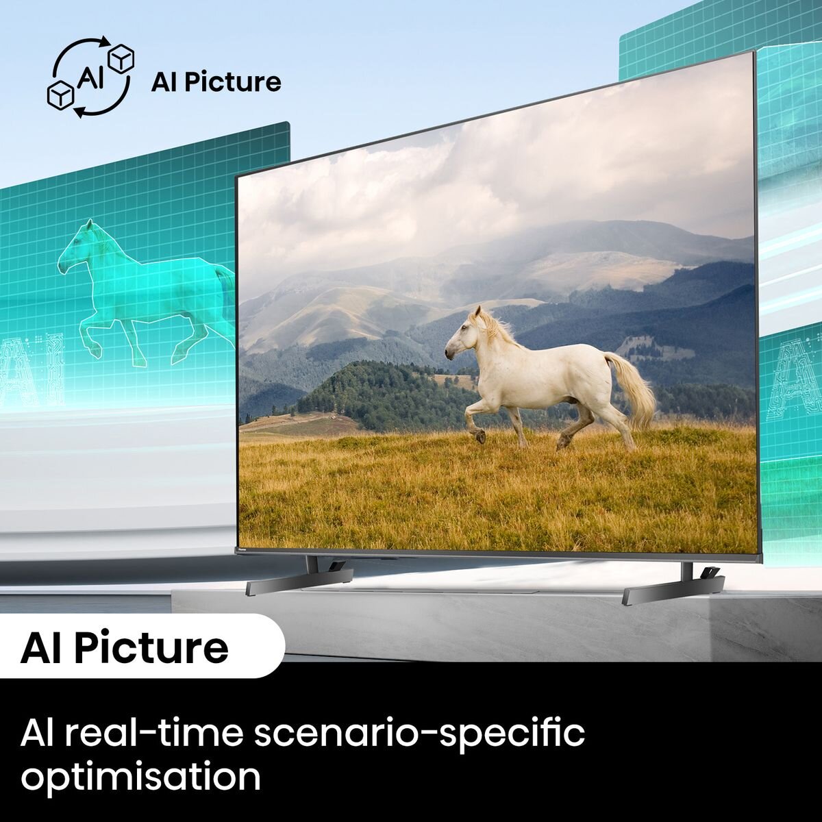 Hisense 50 Inch Q6NAU 4K QLED Smart TV 50Q6NAU