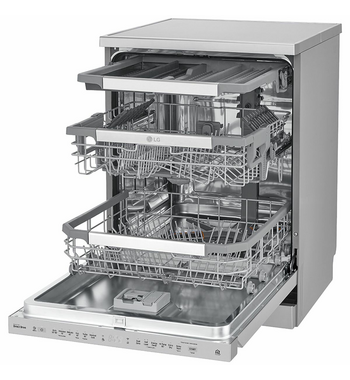 LG Quadwash Freestanding Dishwasher XD3A15NS