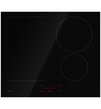 ASKO 60cm 4 Zone Bridge Induction Cooktop - Black HI2642FBG1