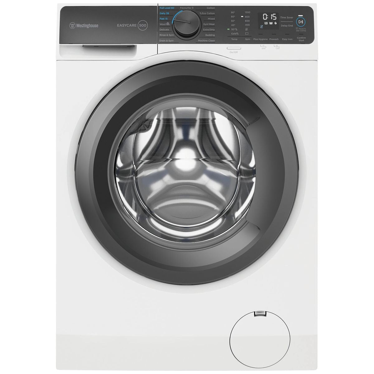 Westinghouse EasyCare 500 9kg Front Load Washing Machine White WWF9024M5WAS