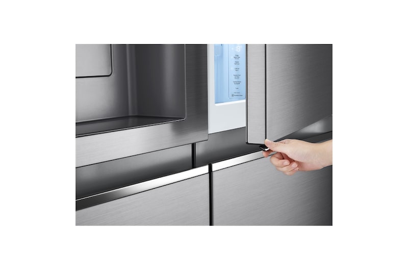 LG 635L Side By Side Fridge Stainless Steel GS-D635PLC