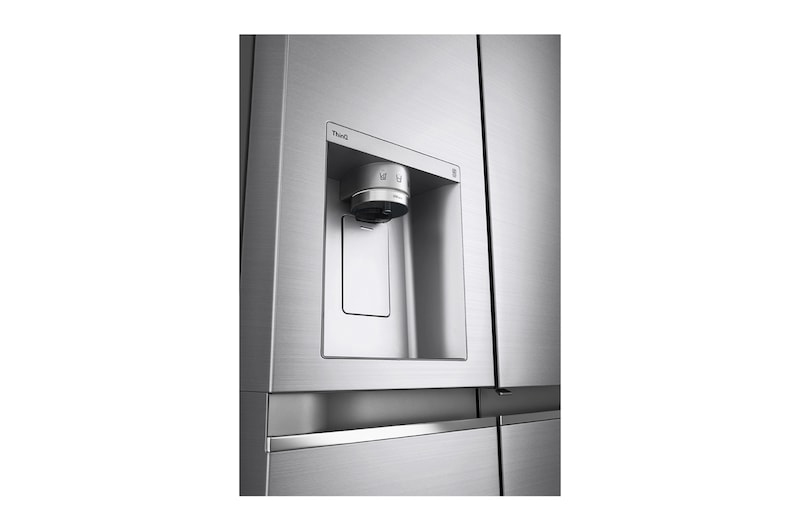 LG 635L Side By Side Fridge Stainless Steel GS-D635PLC