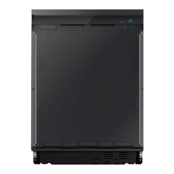 Samsung Freestanding Dishwasher DW60CB750FAPSA — door panel not supplied