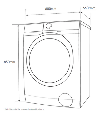 Electrolux 10kg Front Load Washing Machine with SensorWash EWF1042R7WB – gallery image 7