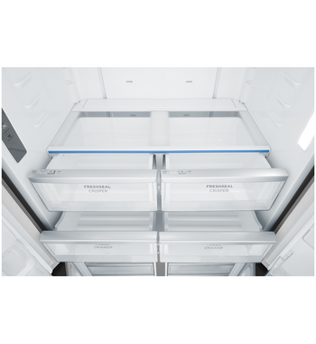 Westinghouse 564L French Quad Door Refrigerator with Water Dispenser Stainless Steel WQE5660SA