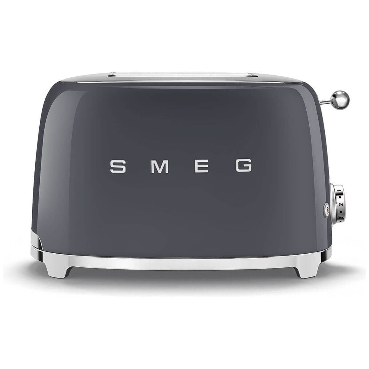 Smeg 50s Retro Style 2 Slice Toaster Slate Grey TSF01GRAU