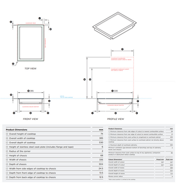 Fisher & Paykel Series 11 39cm Auxiliary Modular Teppanyaki Cooktop CIT392DX1 – image 2