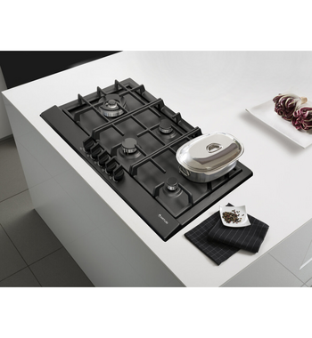 Artusi 90cm Natural Gas Cooktop Matte Black AGH91MB – gallery image 4