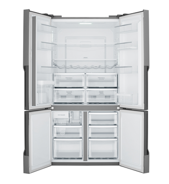 Westinghouse 564L French Quad Door Refrigerator with Water Dispenser Stainless Steel WQE5660SA